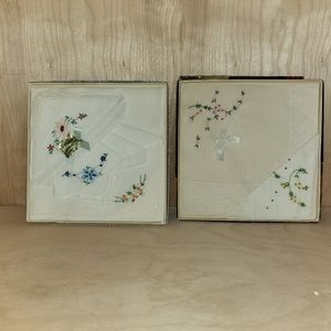 Vintage Hankies in Box